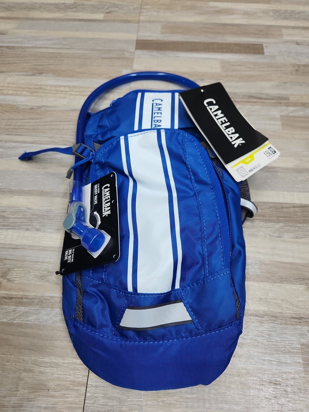 NEW Camelbak Kids Mini Mule 50oz. Hydration Pack Backpack Lapis 1.5L 50OZ